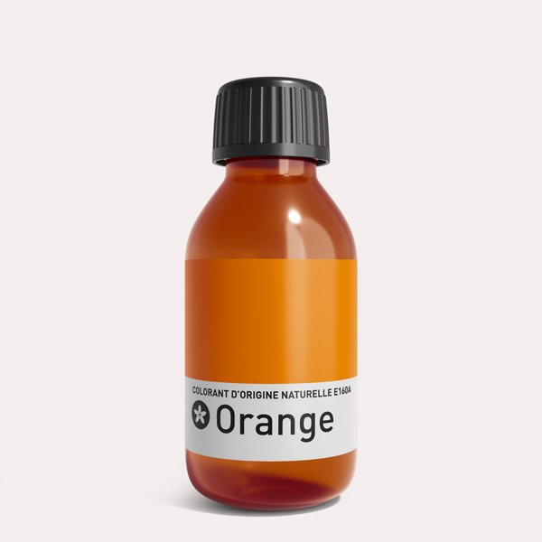 Colorant orange d'origine naturelle