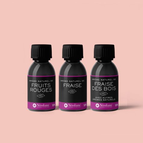 Ronde de Fraises - Arômes pour les Boissons | Neroliane