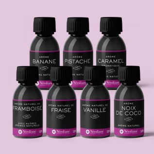 Lot de 7 arômes naturels en flacon de 50 ml - Summer Days | Neroliane