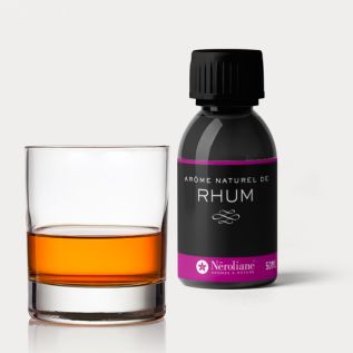 Arôme naturel (sans alcool) Rhum blanc - Arômes Sans sucre | Neroliane