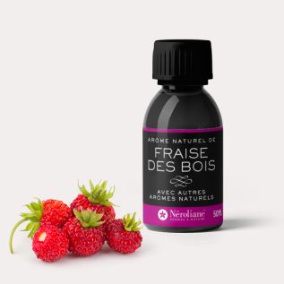 Arôme naturel de Fraise note Fraise des Bois - Arômes alimentaires naturels | Neroliane