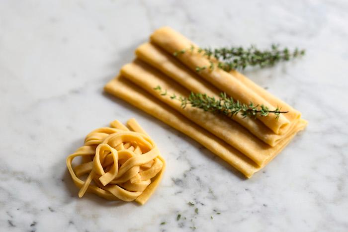 Pâtes fraiches à l'arôme de votre choix