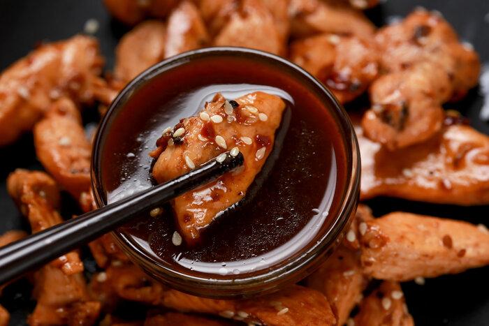 Poulet à la sauce soja et à l'arôme caramel Poulet à la sauce soja et à l'arôme caramel- Néroliane