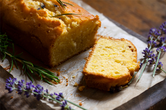 Cake au citron et à l'arôme de lavande BIO- Néroliane