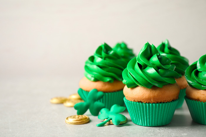 Cupcake Saint Patrick - Néroliane