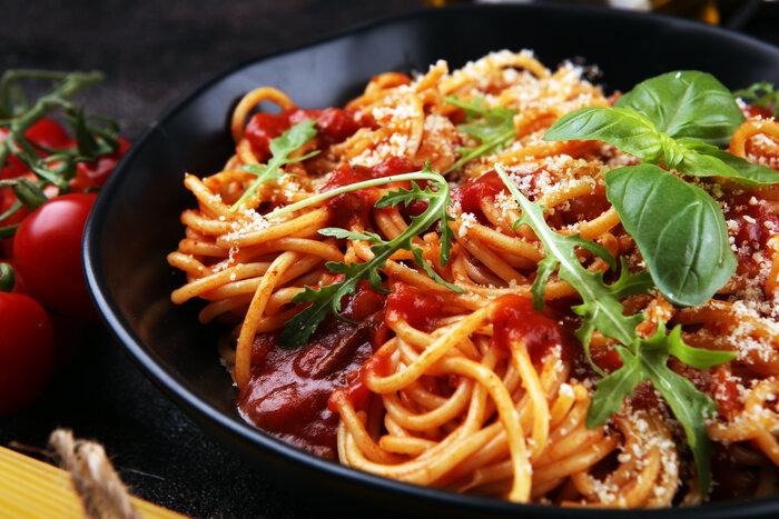 Spaghettis bologanise arôme basilic - Néroliane